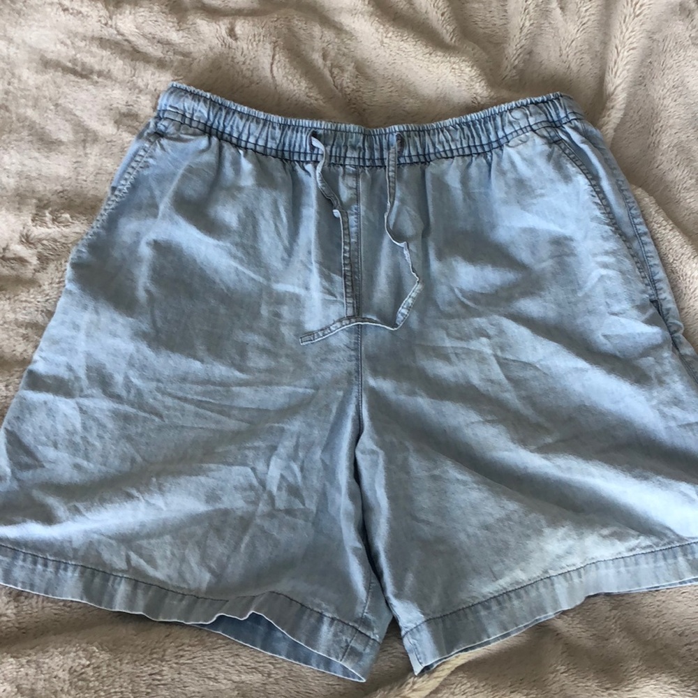 Thrifted Denim Bermuda Shorts- Size small